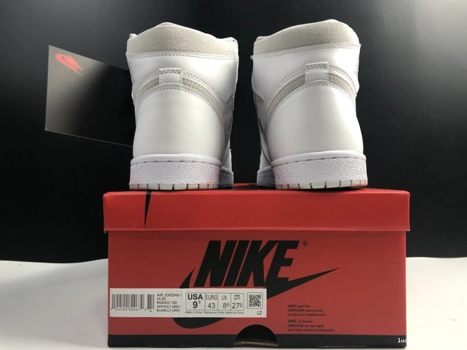 Reps LUCY Grey Air High BQ4422-100 1 Retro 85 Neutral Jordan 0630